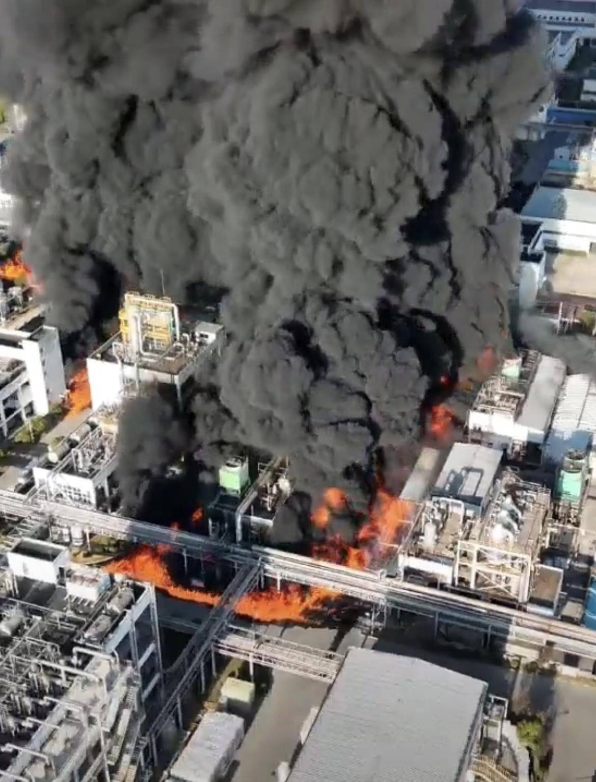 正版皇冠信用盘开户
_黄山市一化工园区工厂失火正版皇冠信用盘开户
,现场浓烟滚滚并伴随有爆炸声,当地紧急救援